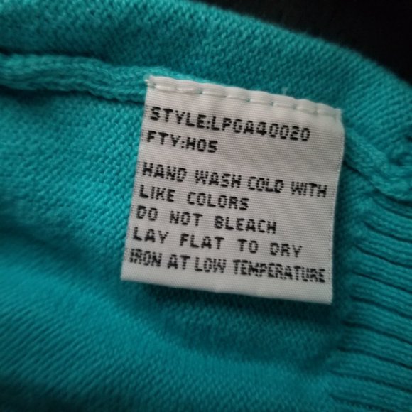 LPGA Youth Girls Sweater Vest - Like New - Picture 4 of 5